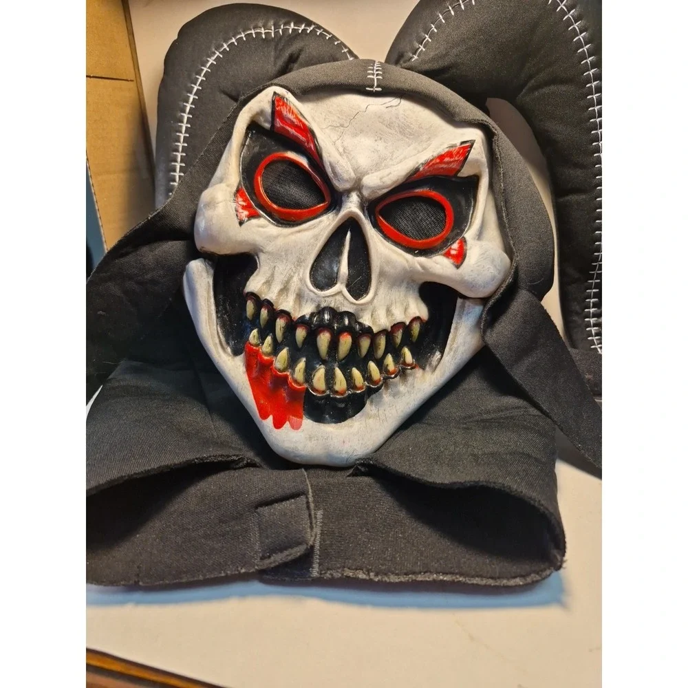 Halloween Mask Costume Nylon Pull Over Head Mask for Adults Read Description